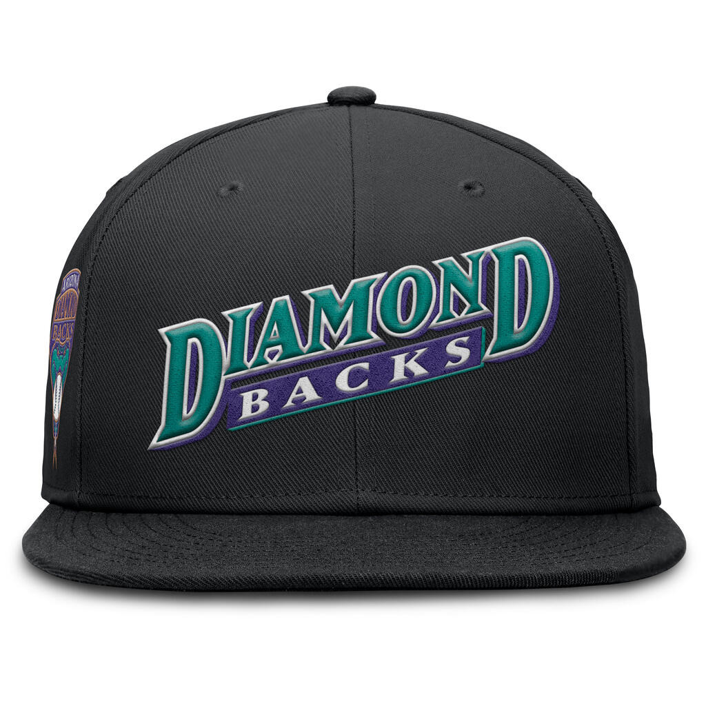 MLB Arizona Diamondbacks Nike Jersey Wordmark Fitted Hat - Black