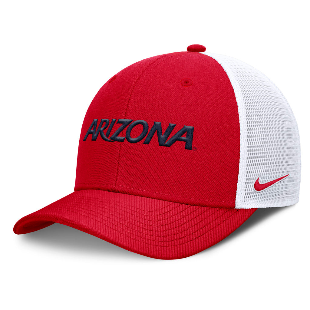 NCAA Arizona Wildcats Nike Script Snapback Trucker Hat - Red
