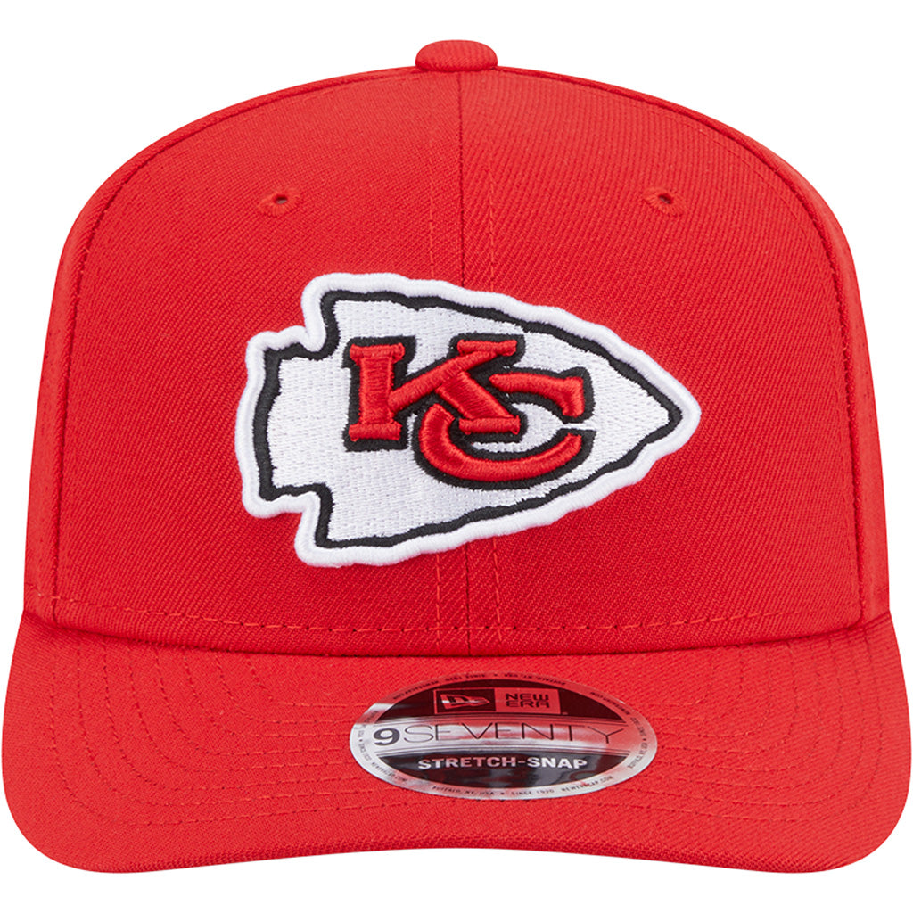 NFL Kansas City Chiefs New Era Performance 9SEVENTY Stretch-Snapback Hat - Red