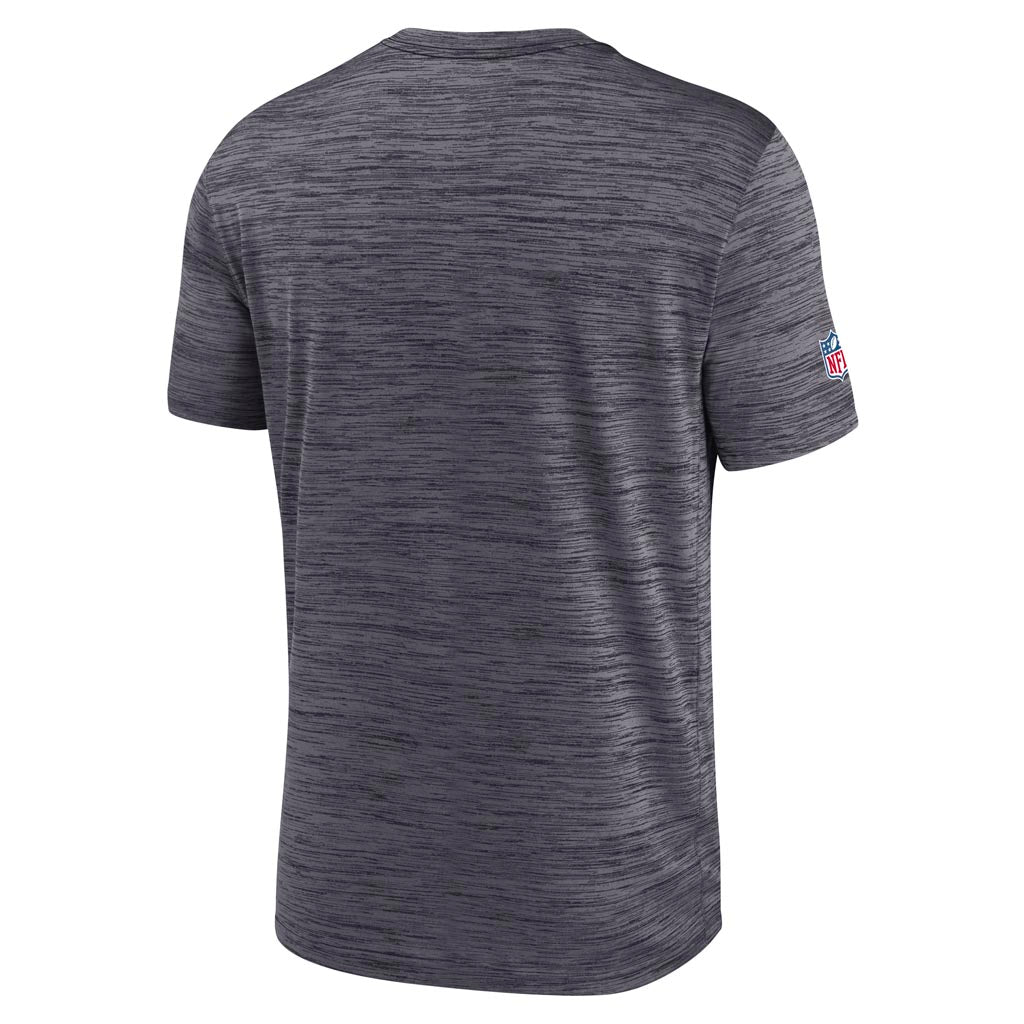 NFL San Francisco 49ers Nike Rivalries Velocity T-Shirt - Charcoal