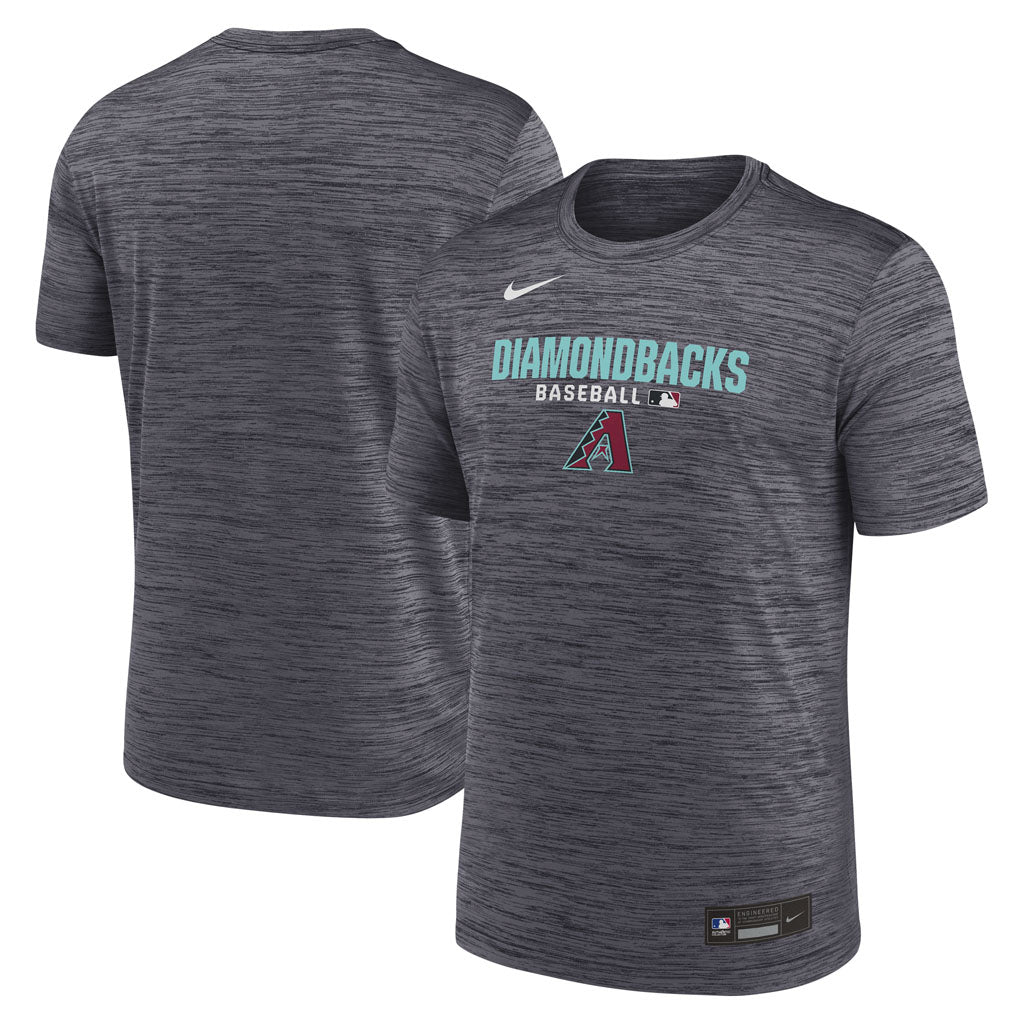 MLB Arizona Diamondbacks Nike 2026 Authentic Collection Velocity T-Shirt - Black