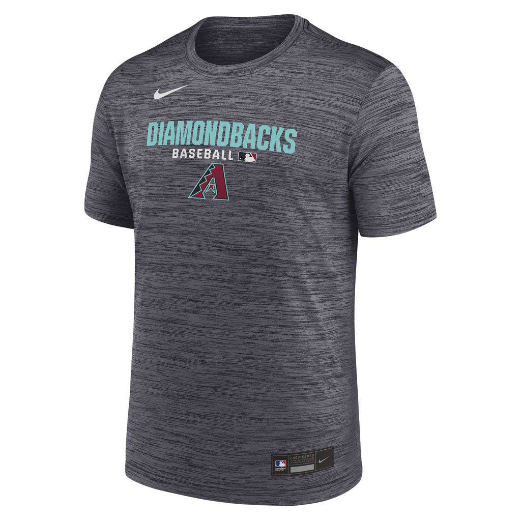 MLB Arizona Diamondbacks Nike 2026 Authentic Collection Velocity T-Shirt - Black