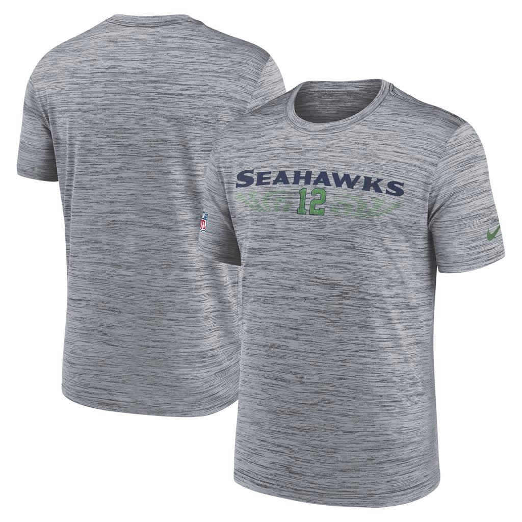 NFL Seattle Seahawks Nike Rivalries Velocity T-Shirt - Gray