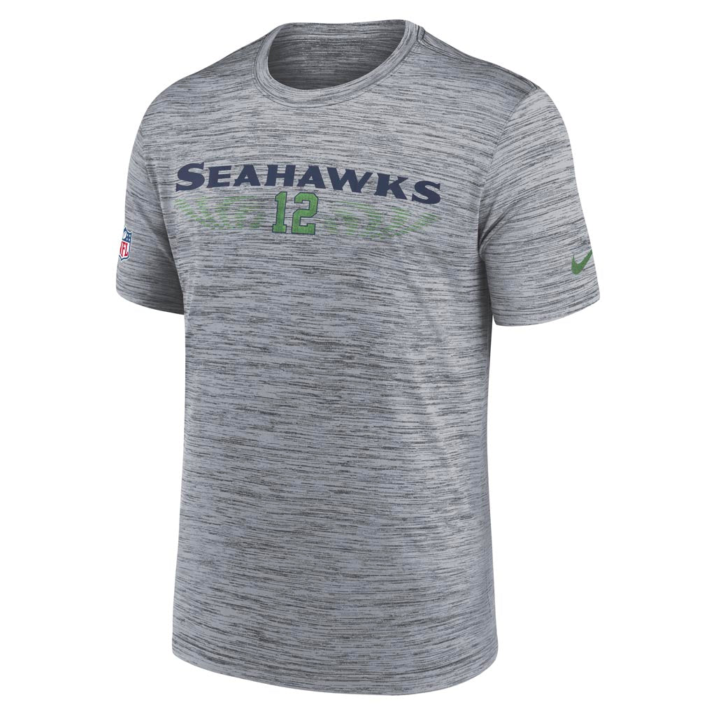 NFL Seattle Seahawks Nike Rivalries Velocity T-Shirt - Gray
