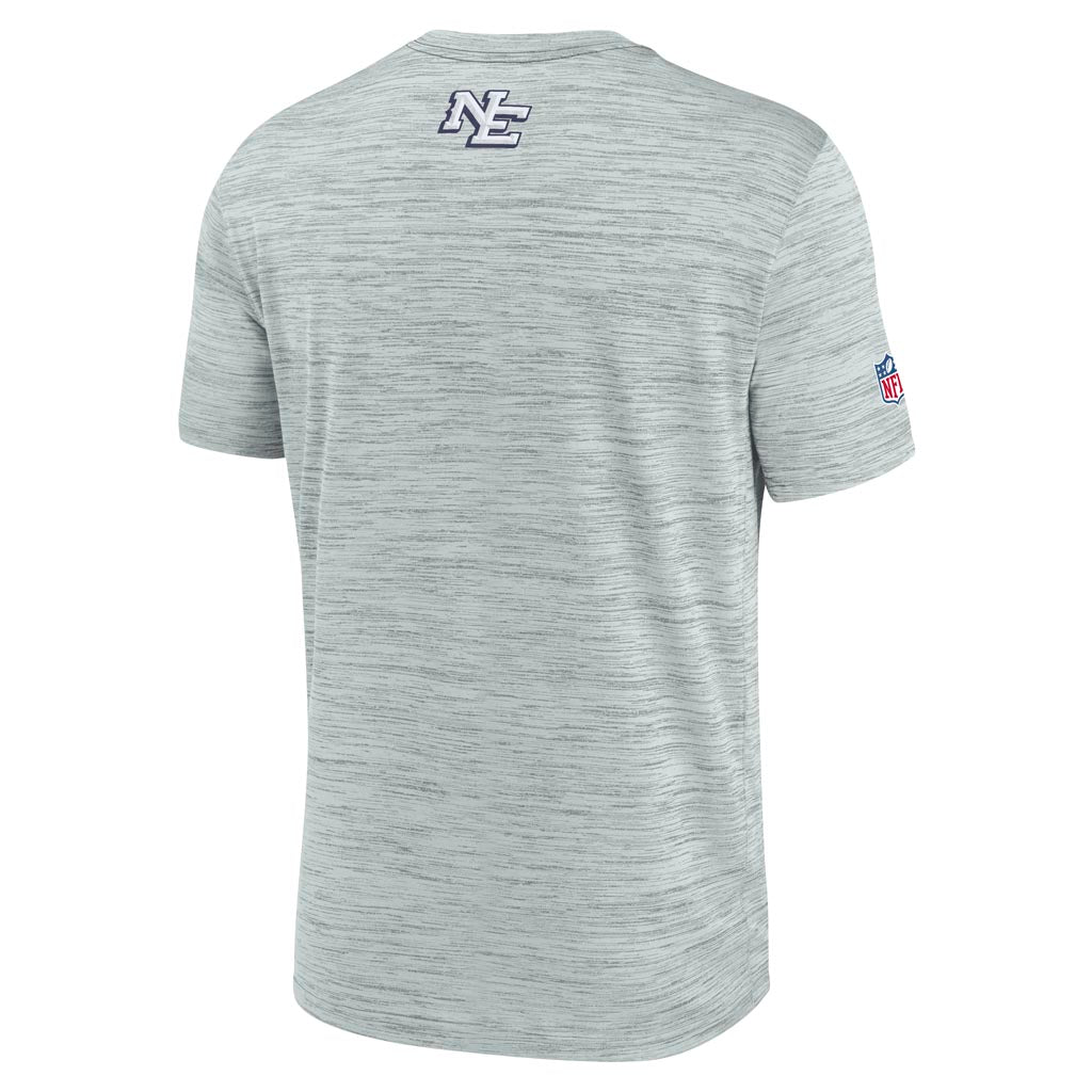 NFL New England Patriots Nike Rivalries Velocity T-Shirt - Gray