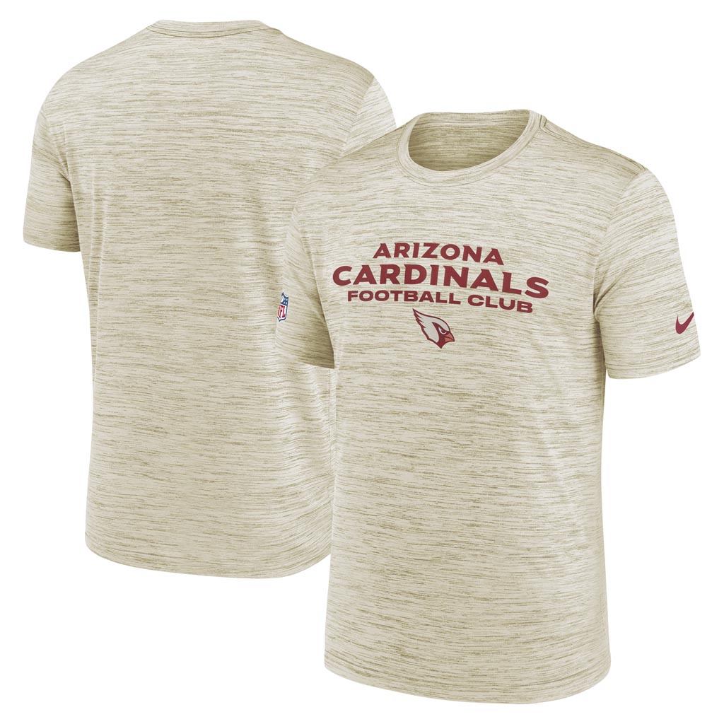 NFL Arizona Cardinals Nike Rivalries Velocity T-Shirt - Tan