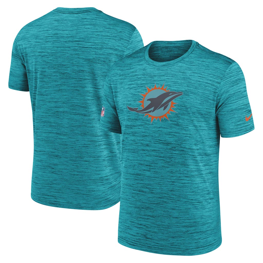 NFL Miami Dolphins Nike Rivalries Velocity T-Shirt - Teal
