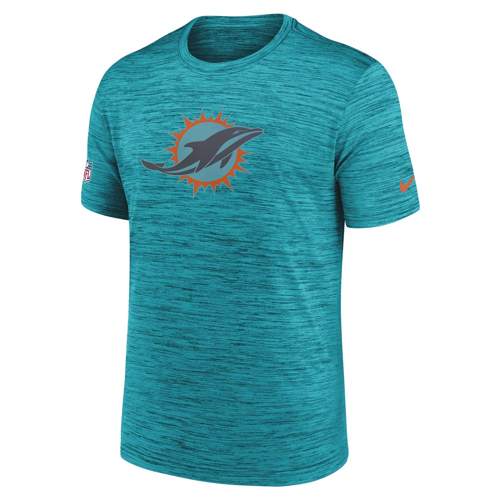 NFL Miami Dolphins Nike Rivalries Velocity T-Shirt - Teal
