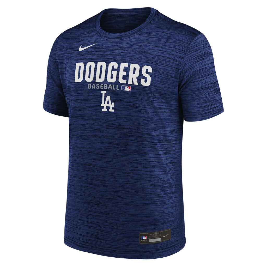 MLB Los Angeles Dodgers Nike 2026 Authentic Collection Velocity T-Shirt - Blue