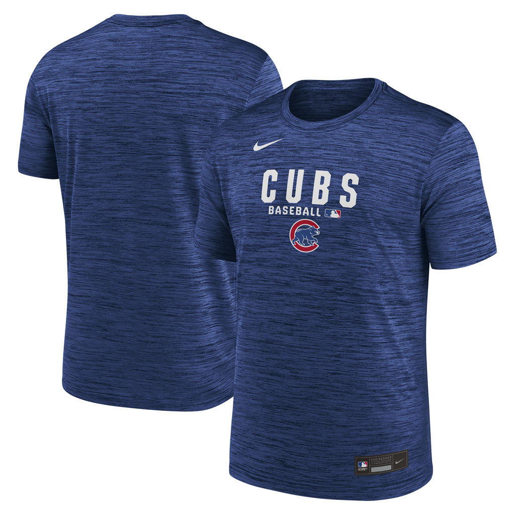 MLB Chicago Cubs Nike 2026 Authentic Collection Velocity T-Shirt - Blue