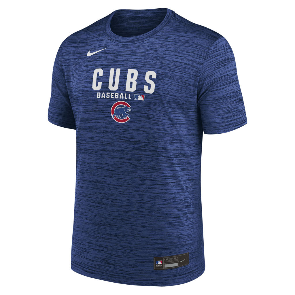 MLB Chicago Cubs Nike 2026 Authentic Collection Velocity T-Shirt - Blue