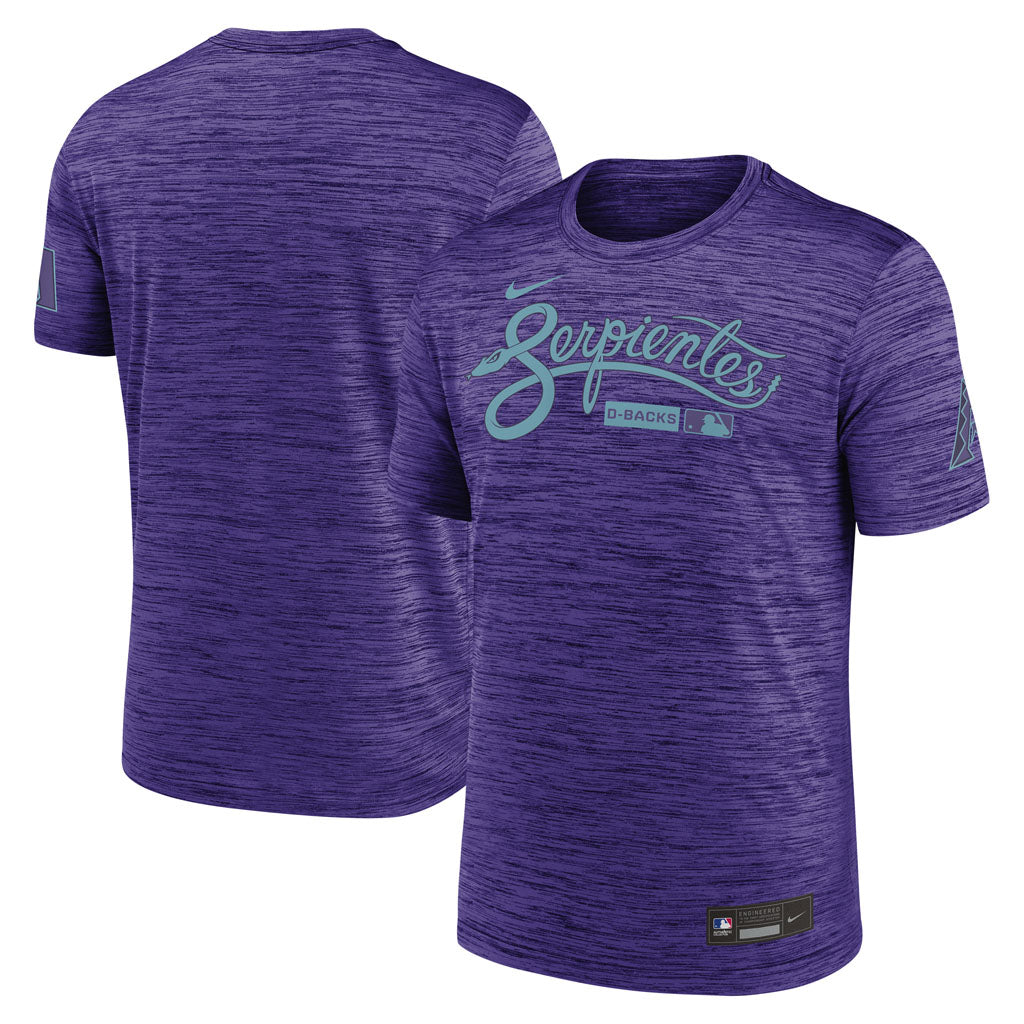MLB Arizona Diamondbacks Nike 2026 Authentic Collection City Connect Velocity T-Shirt - Purple