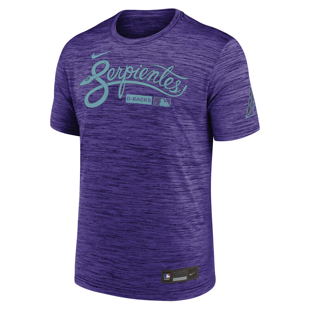 MLB Arizona Diamondbacks Nike 2026 Authentic Collection City Connect Velocity T-Shirt - Purple