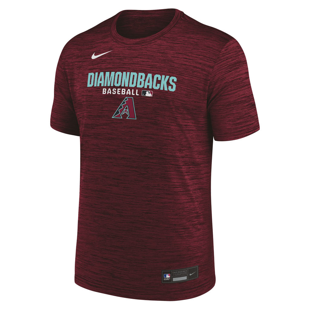 MLB Arizona Diamondbacks Nike 2026 Authentic Collection Velocity T-Shirt - Red