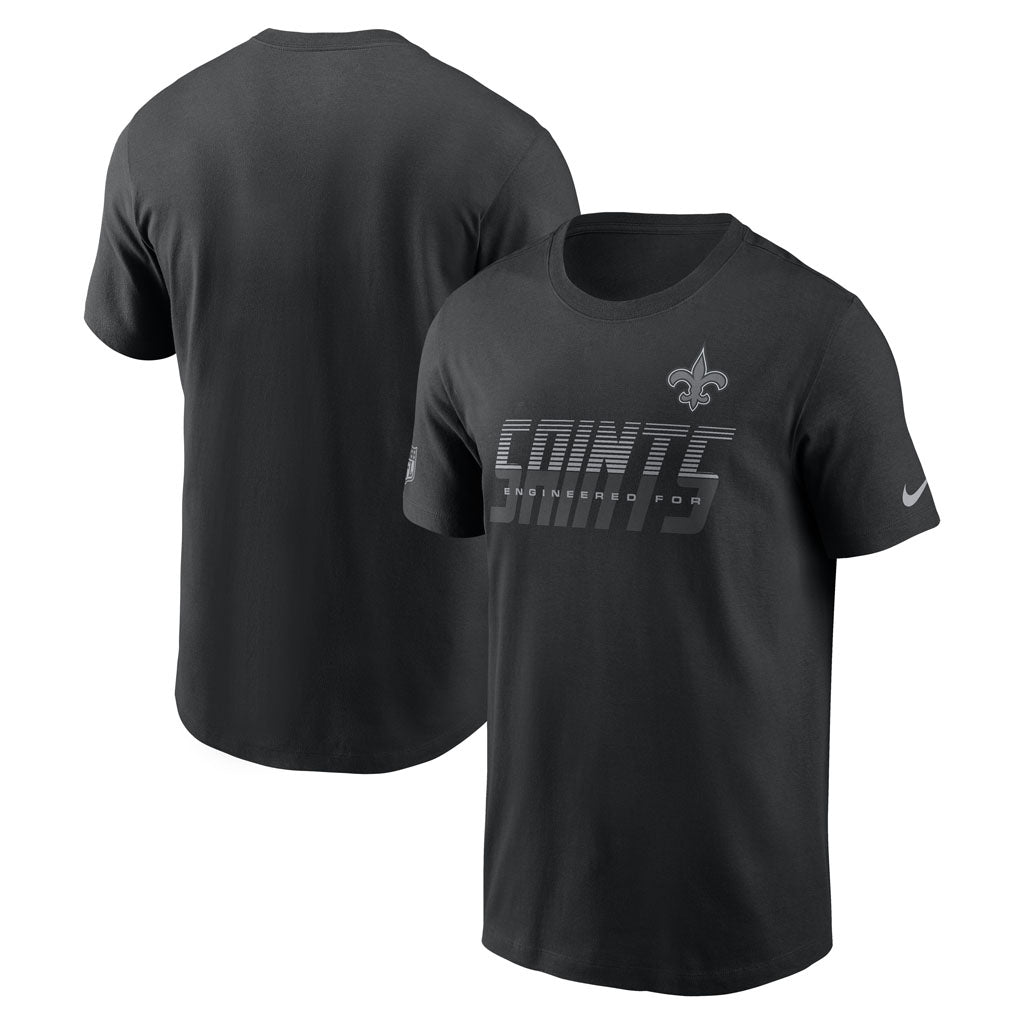 NFL New Orleans Saints Nike 2026 Team Issue T-Shirt - Black
