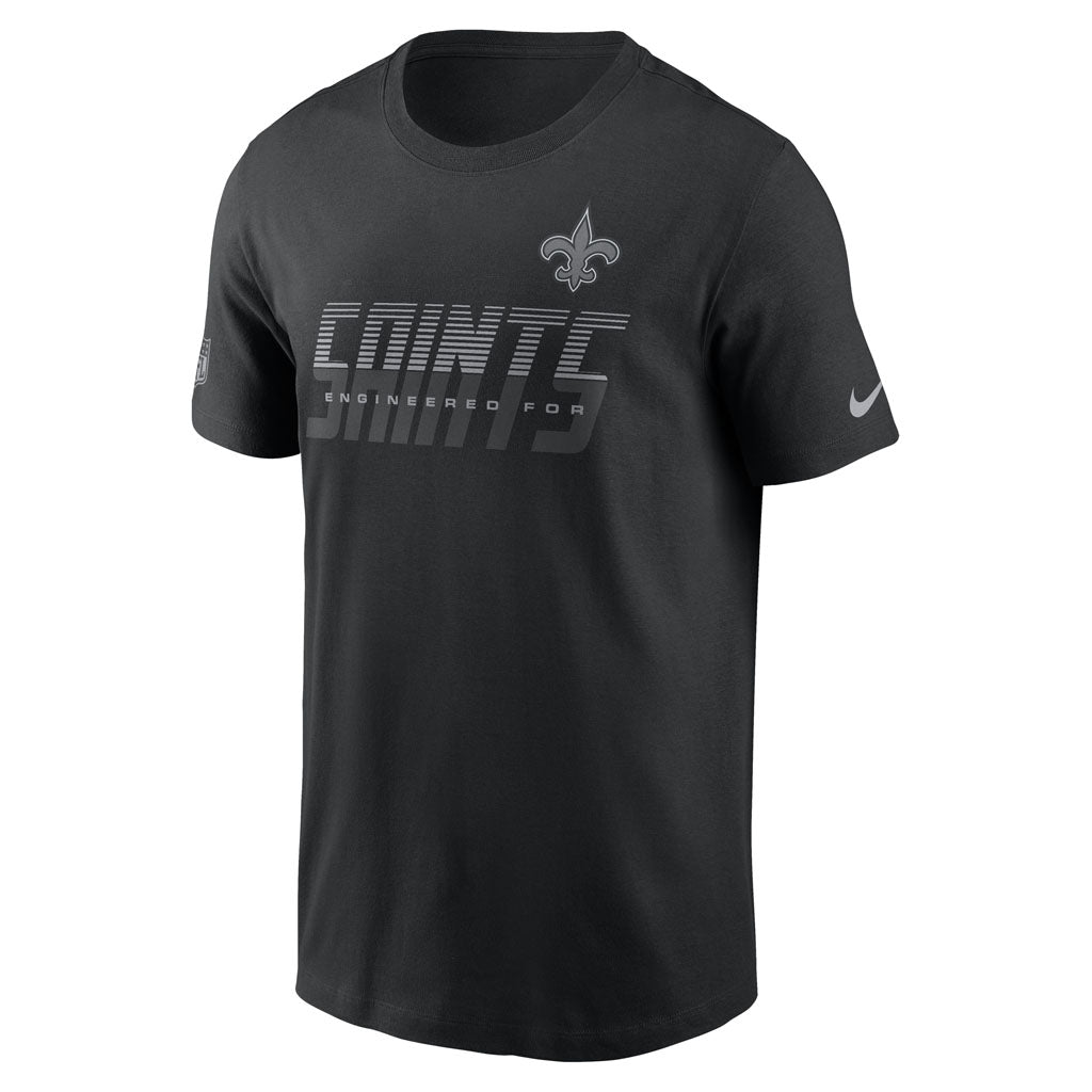 NFL New Orleans Saints Nike 2026 Team Issue T-Shirt - Black