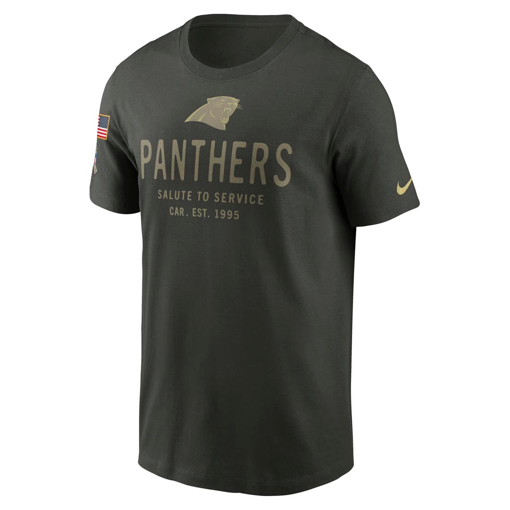NFL Carolina Panthers Nike 2025 Salute to Service Legend T-Shirt - Green