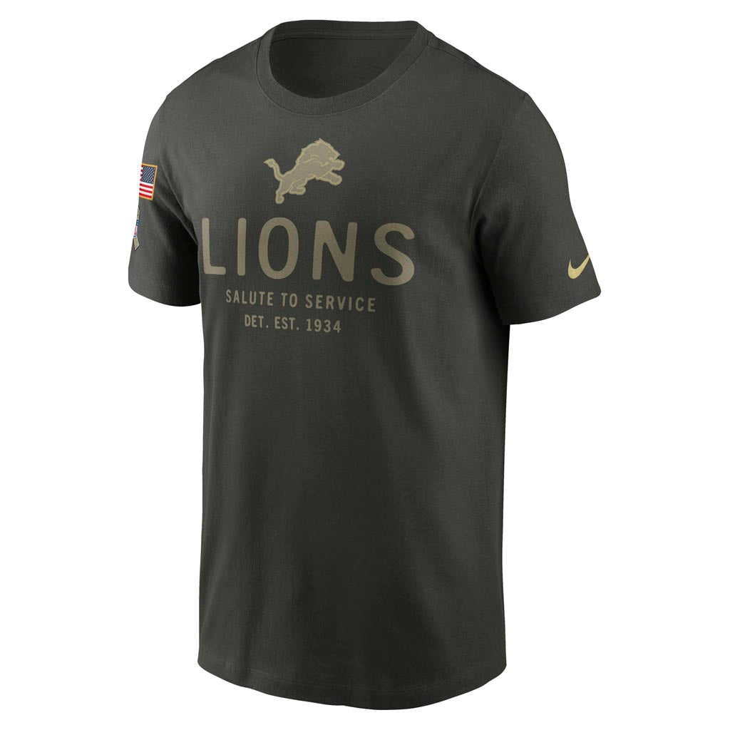 NFL Detroit Lions Nike 2025 Salute to Service Legend T-Shirt - Green