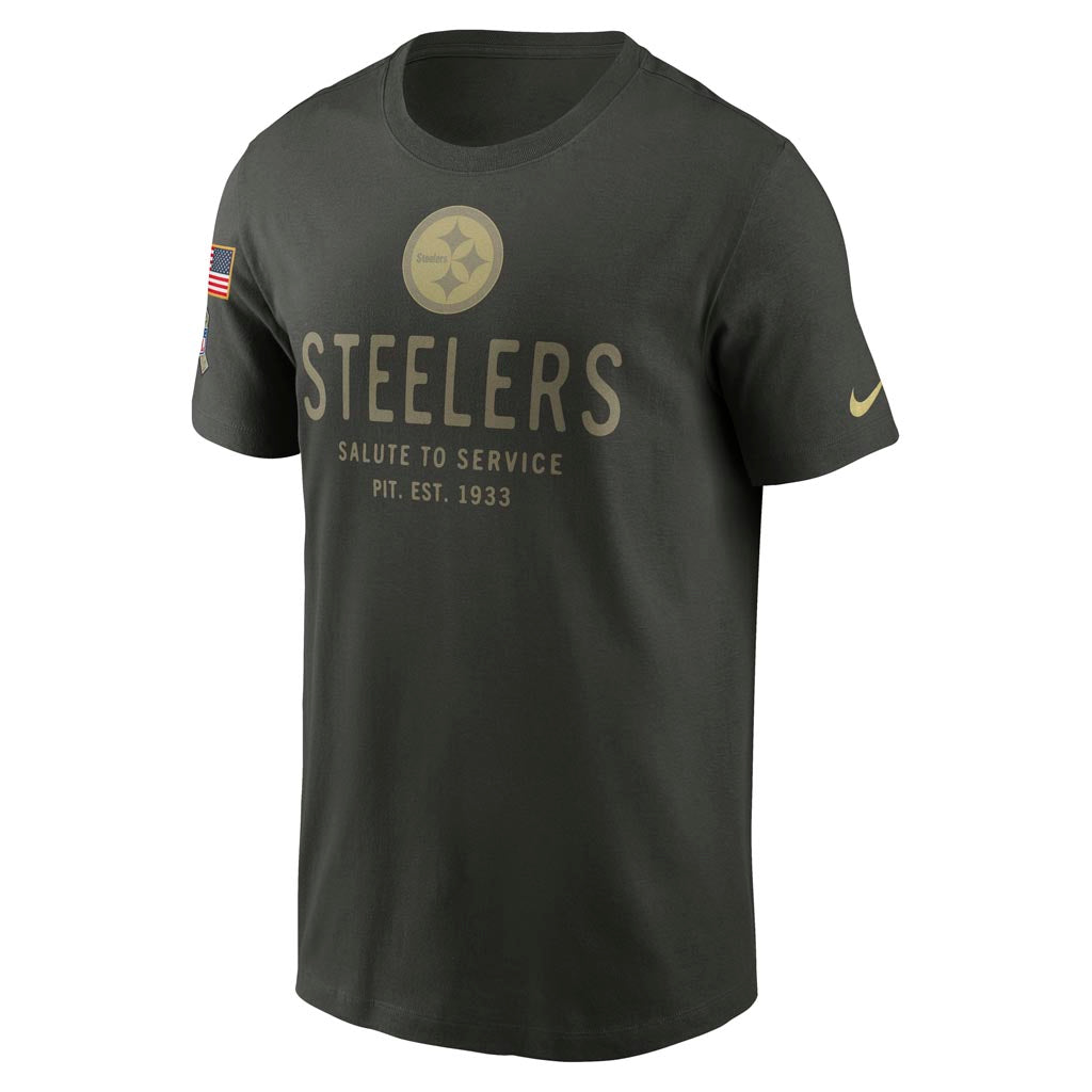 NFL Pittsburgh Steelers Nike 2025 Salute to Service Legend T-Shirt - Green