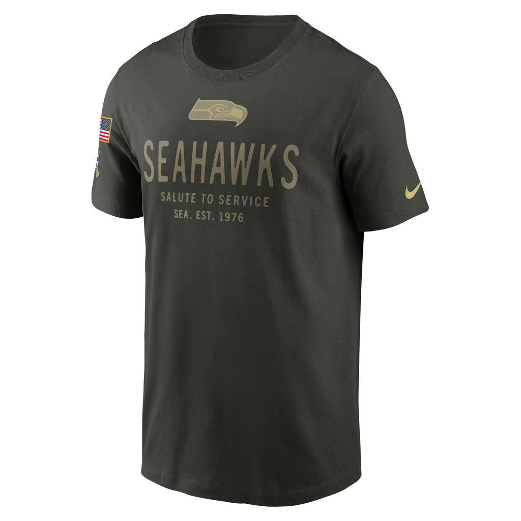 NFL Seattle Seahawks Nike 2025 Salute to Service Legend T-Shirt - Green