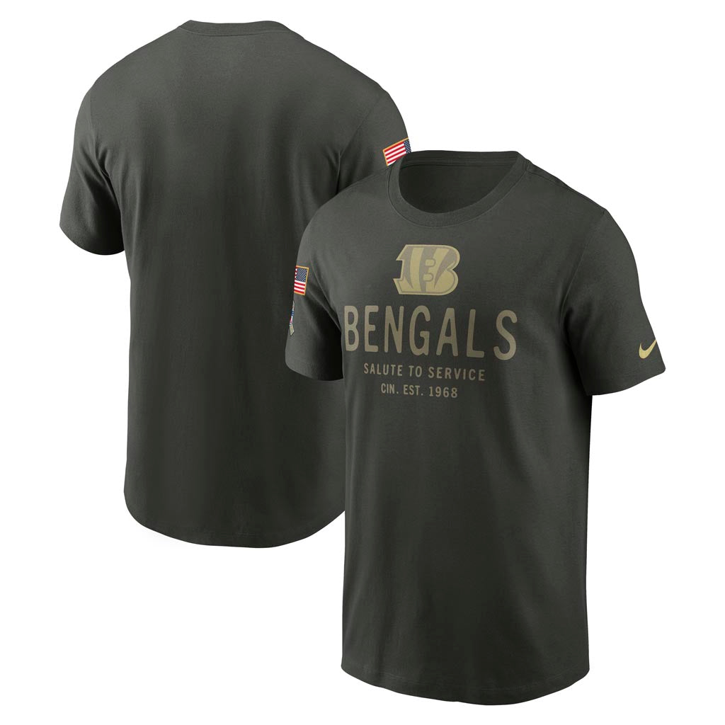 NFL Cincinnati Bengals Nike 2025 Salute to Service Legend T-Shirt - Green