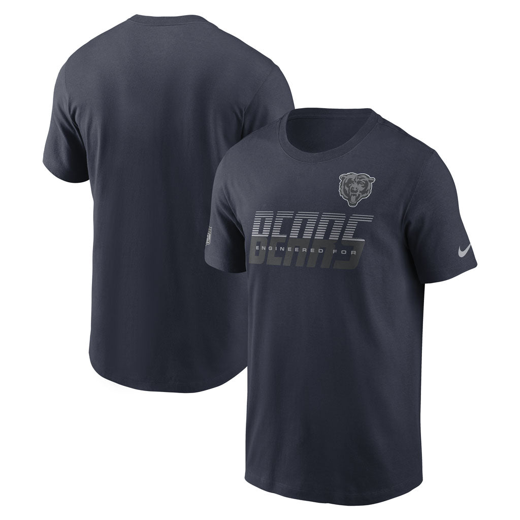 NFL Chicago Bears Nike 2026 Team Issue T-Shirt - Navy