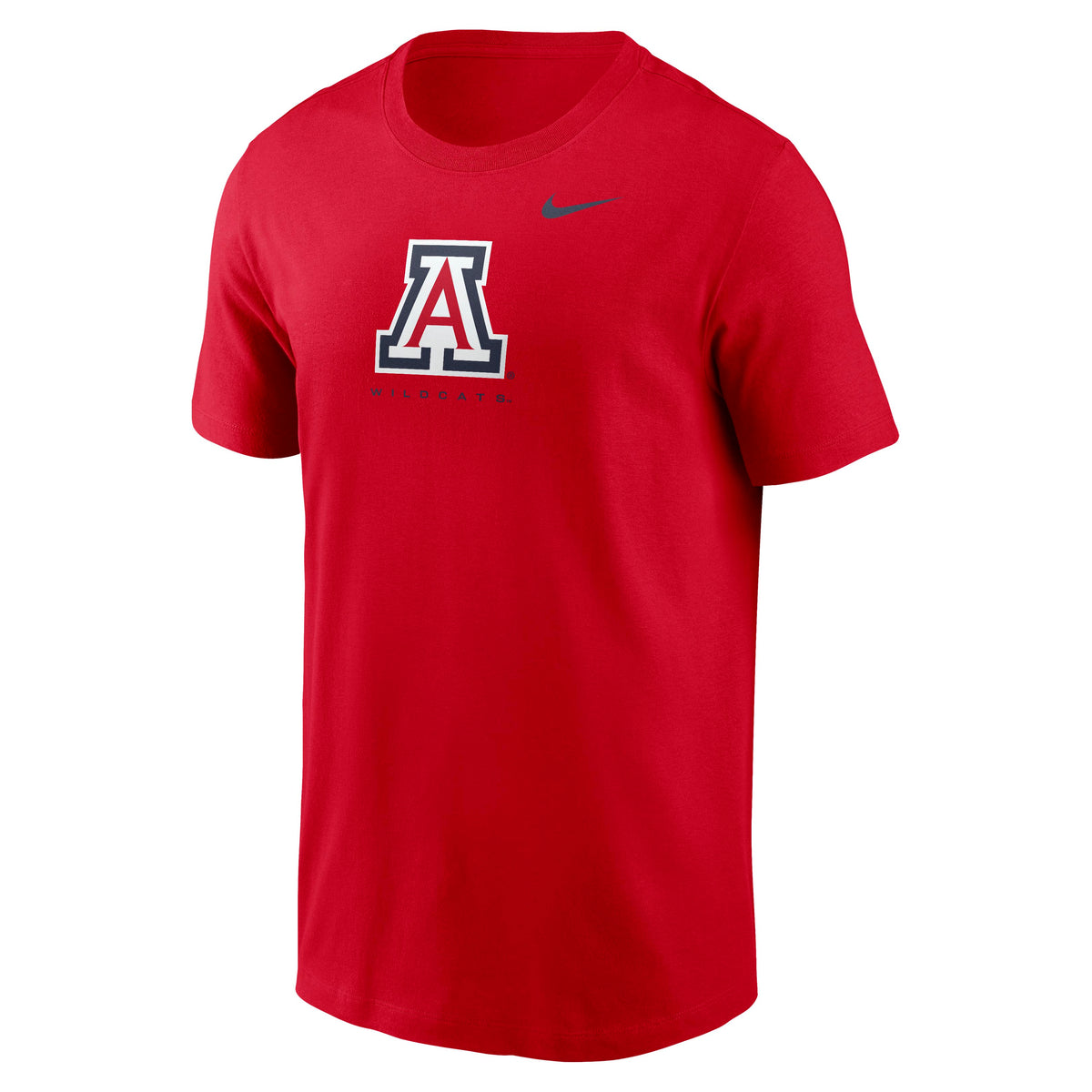 NCAA Arizona Wildcats Nike Center Primary Logo T-Shirt- Red