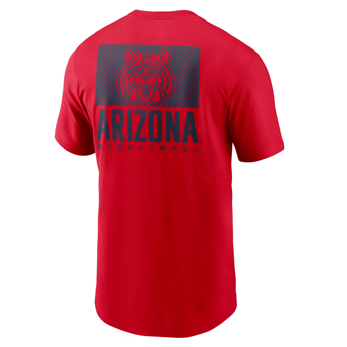 NCAA Arizona Wildcats Nike Center Primary Logo T-Shirt- Red