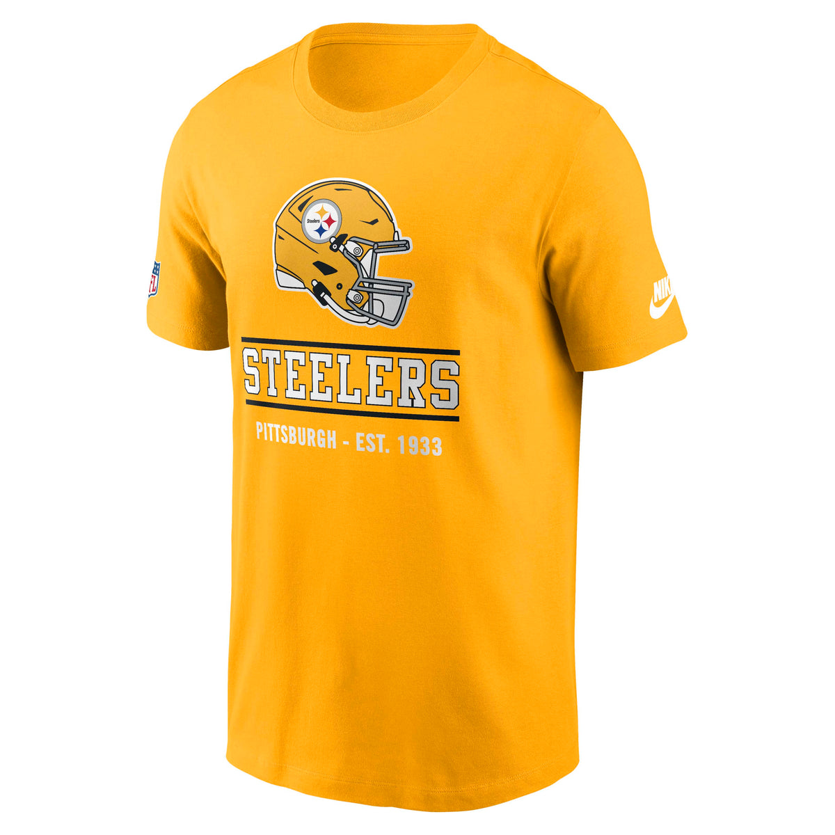NFL Pittsburgh Steelers Nike Alternative Pack Dri-Fit Crew T-Shirt- Gold