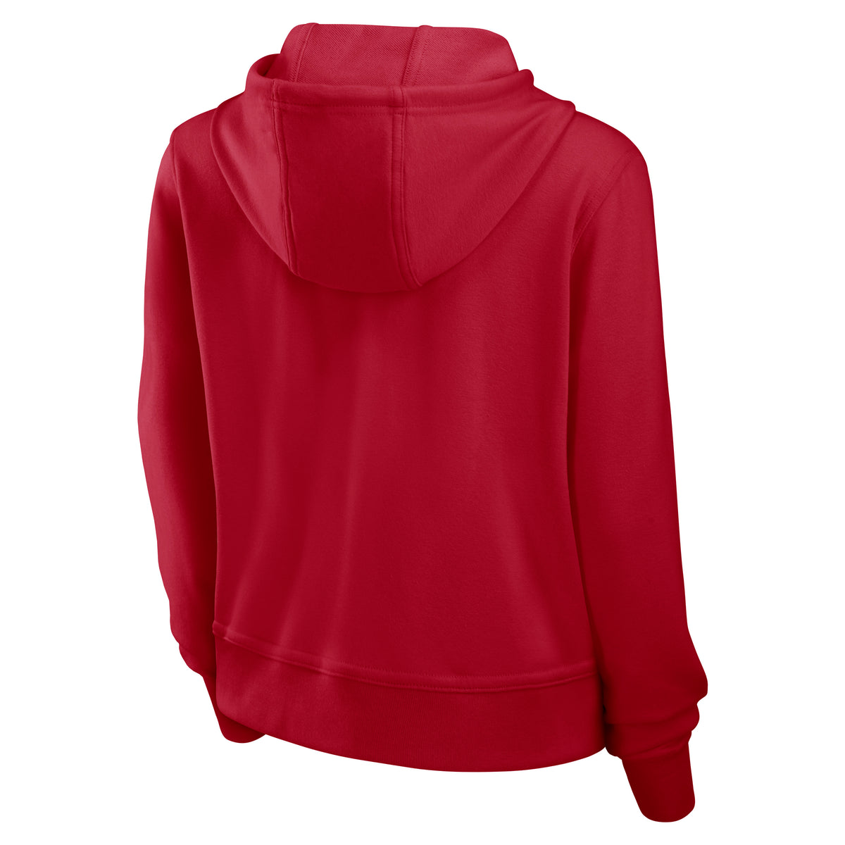 NFL San Francisco 49ers Women's Nike Script Dri-Fit Perf One Hoodie- Red