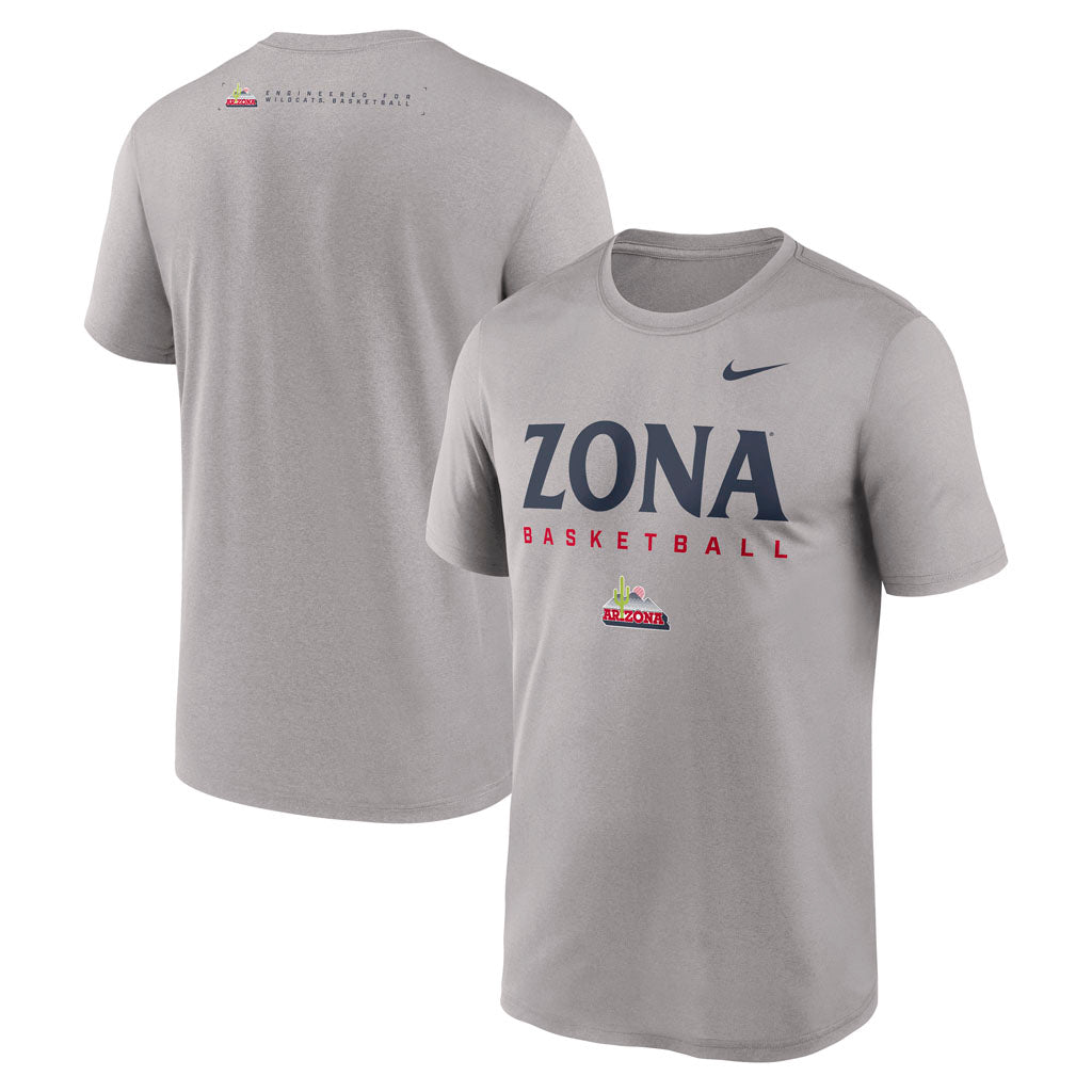 NCAA Arizona Wildcats Nike ZONA Legend T-Shirt - Gray