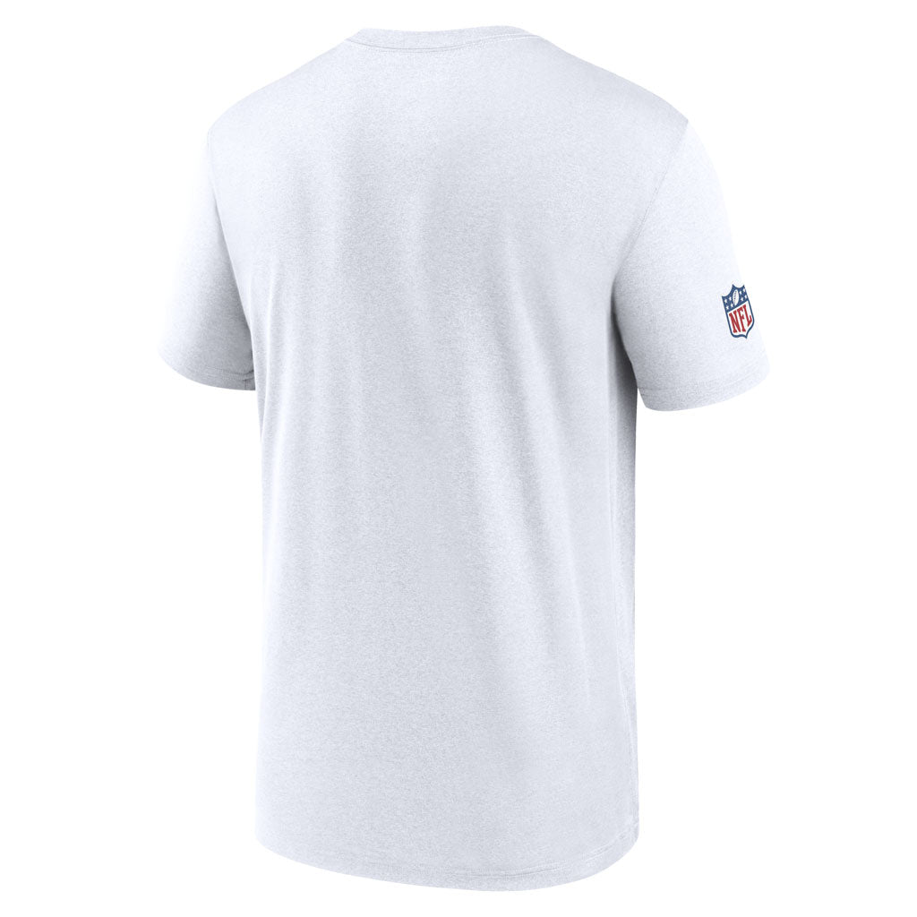 NFL Dallas Cowboys Nike Small Logo Legend T-Shirt - White