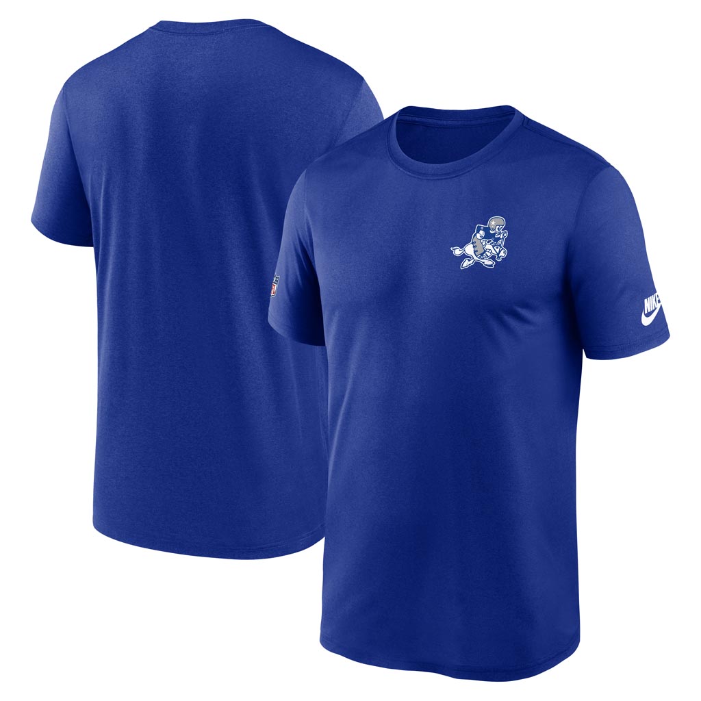 NFL Dallas Cowboys Nike Small Alt Logo Legend T-Shirt - Blue