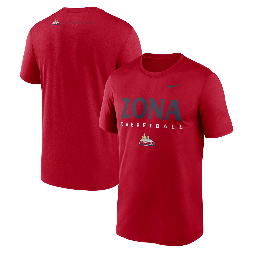 NCAA Arizona Wildcats Nike ZONA Cactus Legend T-Shirt - Red
