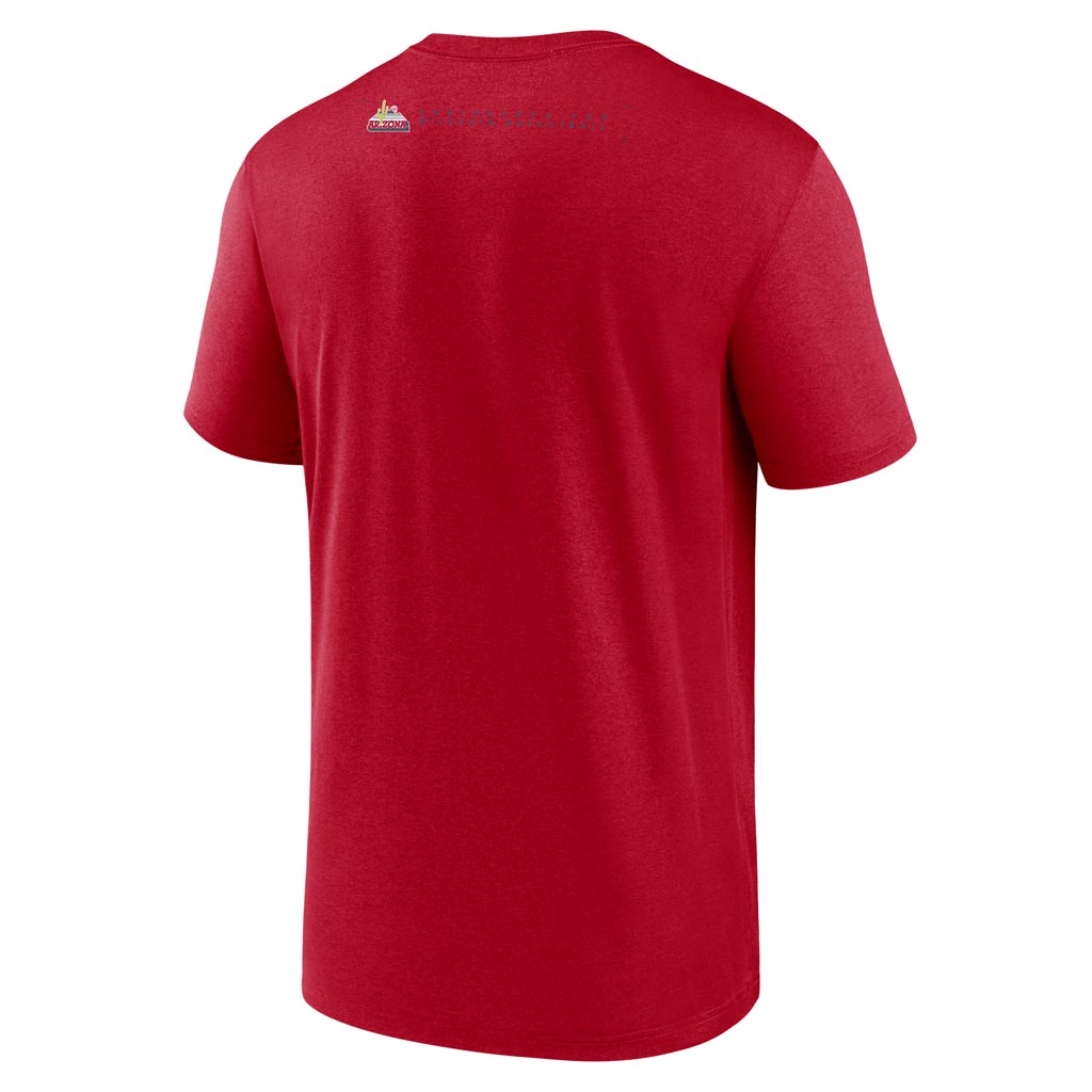 NCAA Arizona Wildcats Nike ZONA Cactus Legend T-Shirt - Red