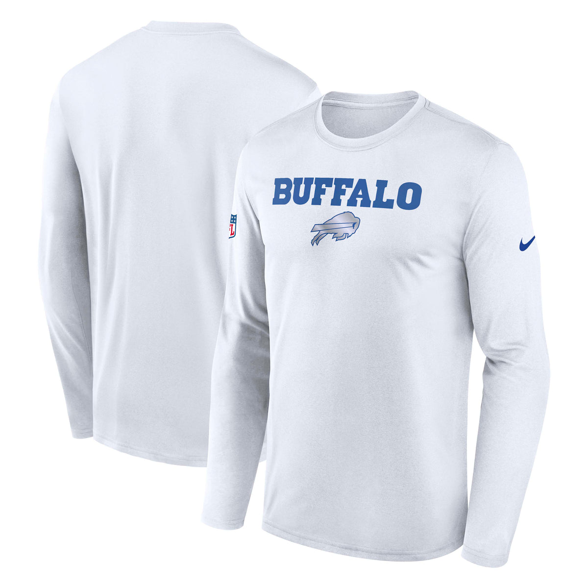 NFL Buffalo Bills Nike Rivalry Legend Long Sleeve T-Shirt- White