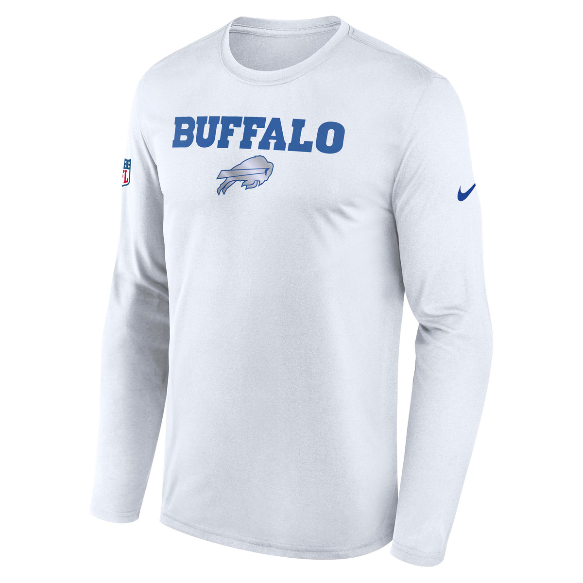 NFL Buffalo Bills Nike Rivalry Legend Long Sleeve T-Shirt- White