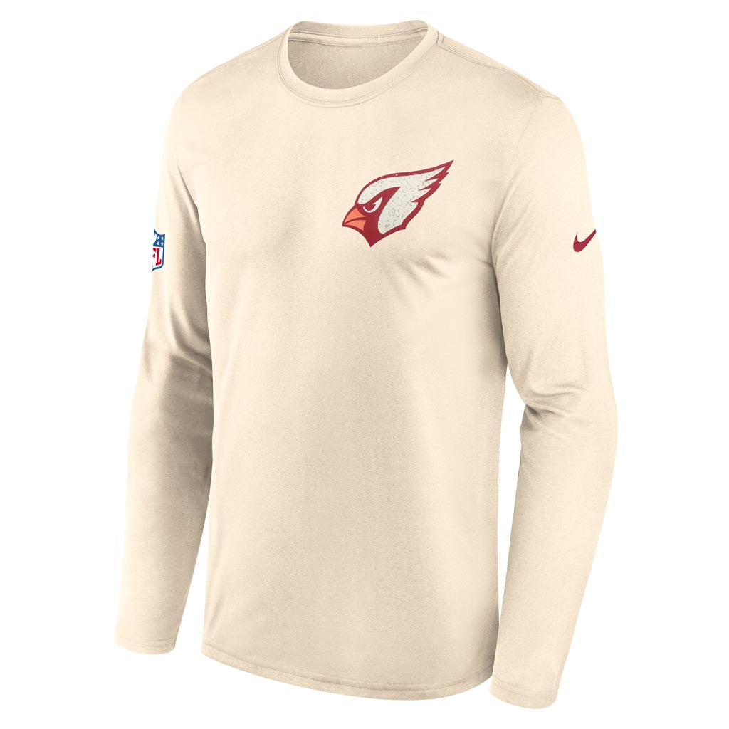 NFL Arizona Cardinals Nike Rivalries Legend Long Sleeve T-Shirt - Cream