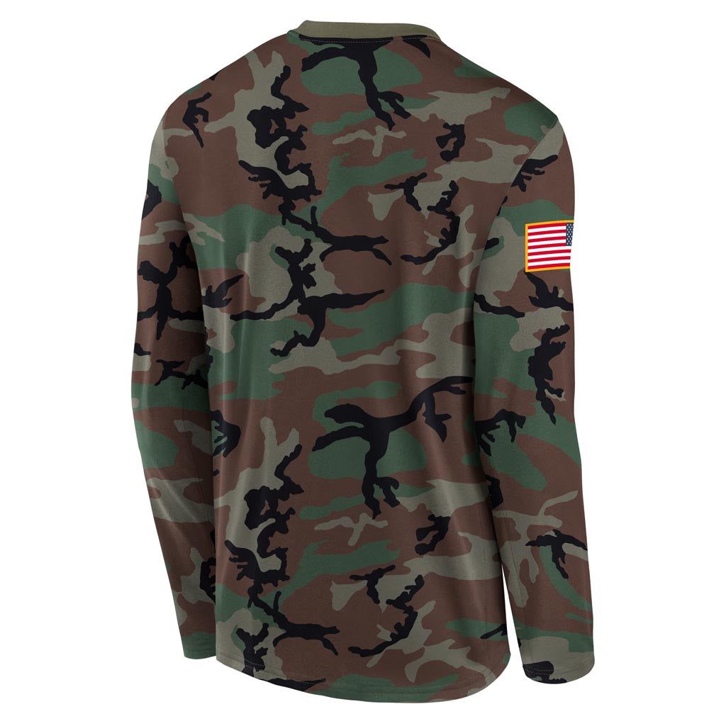 NCAA Arizona Wildcats Nike Dri-Fit Military Legend Long Sleeve T-Shirt - Camo