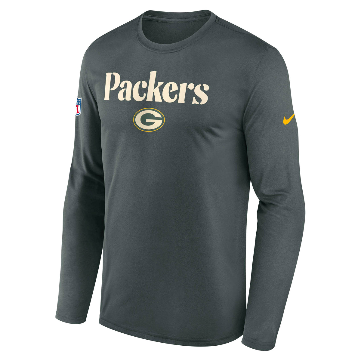 NFL Green Pay Packers Nike Rivalry Legend Long Sleeve T-Shirt- Green