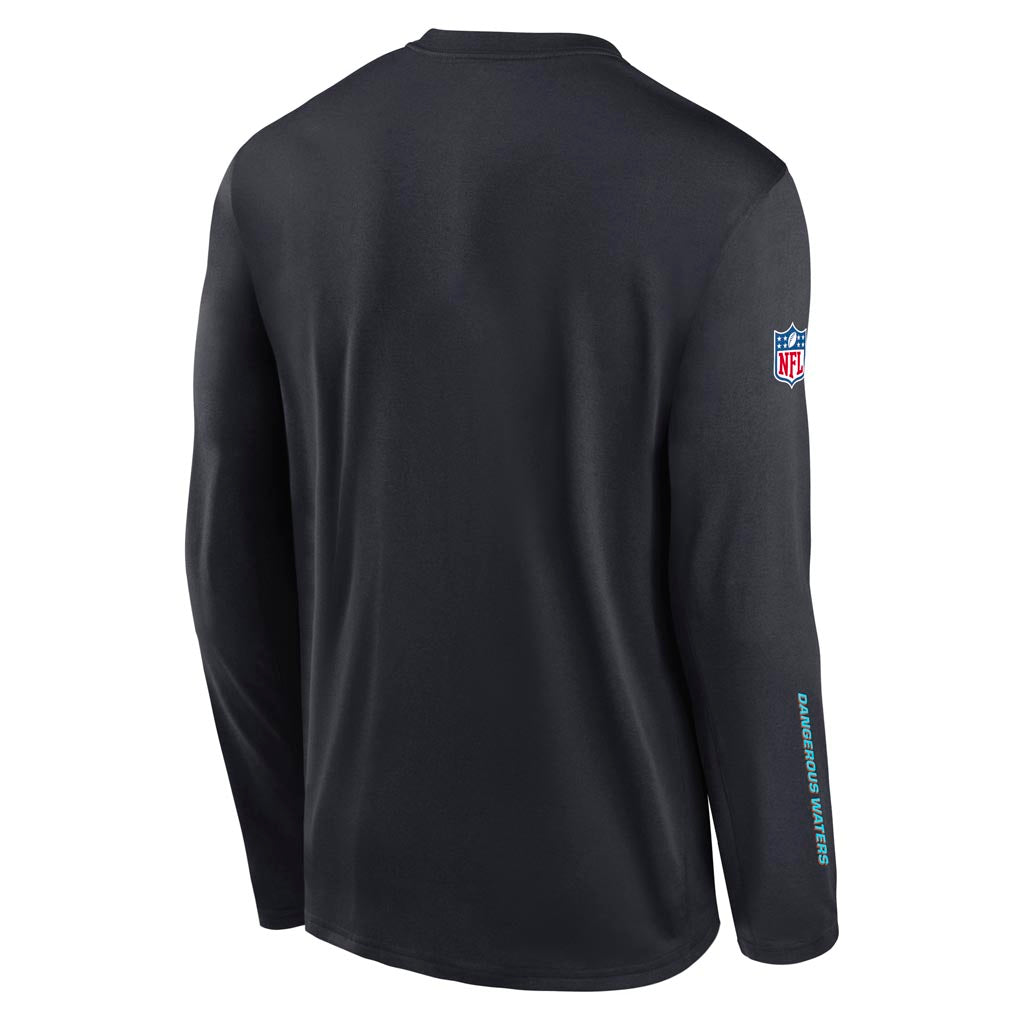 NFL Miami Dolphins Nike Rivalries Legend Long Sleeve T-Shirt - Black