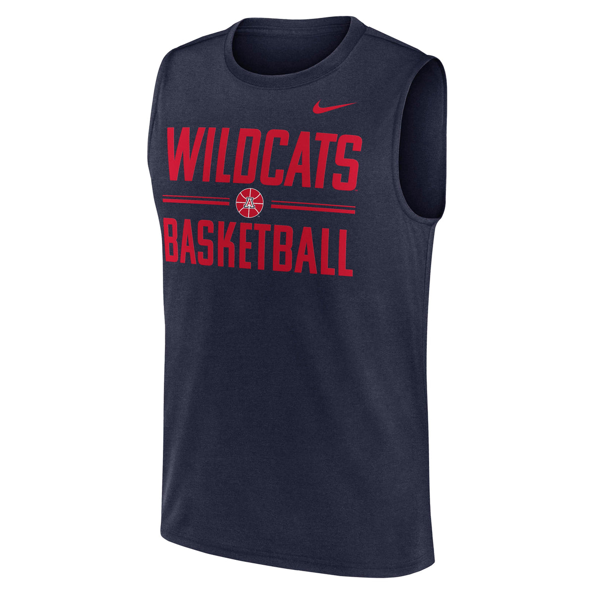 NCAA Arizona Wildcats Nike Wildcat Basketball Legend Tank Top- Navy