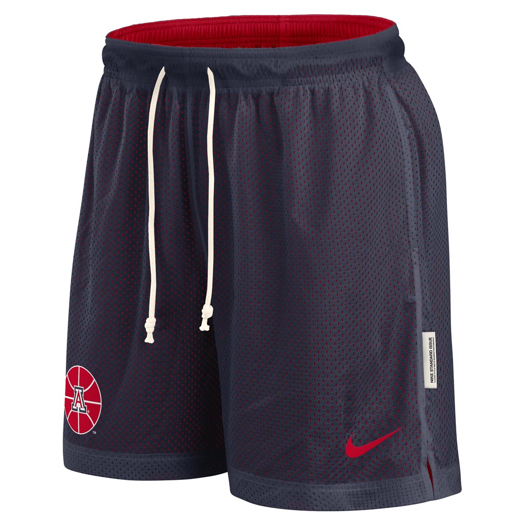 NCAA Arizona Wildcats Nike Dri-FIT Reversible Knit Shorts - Navy