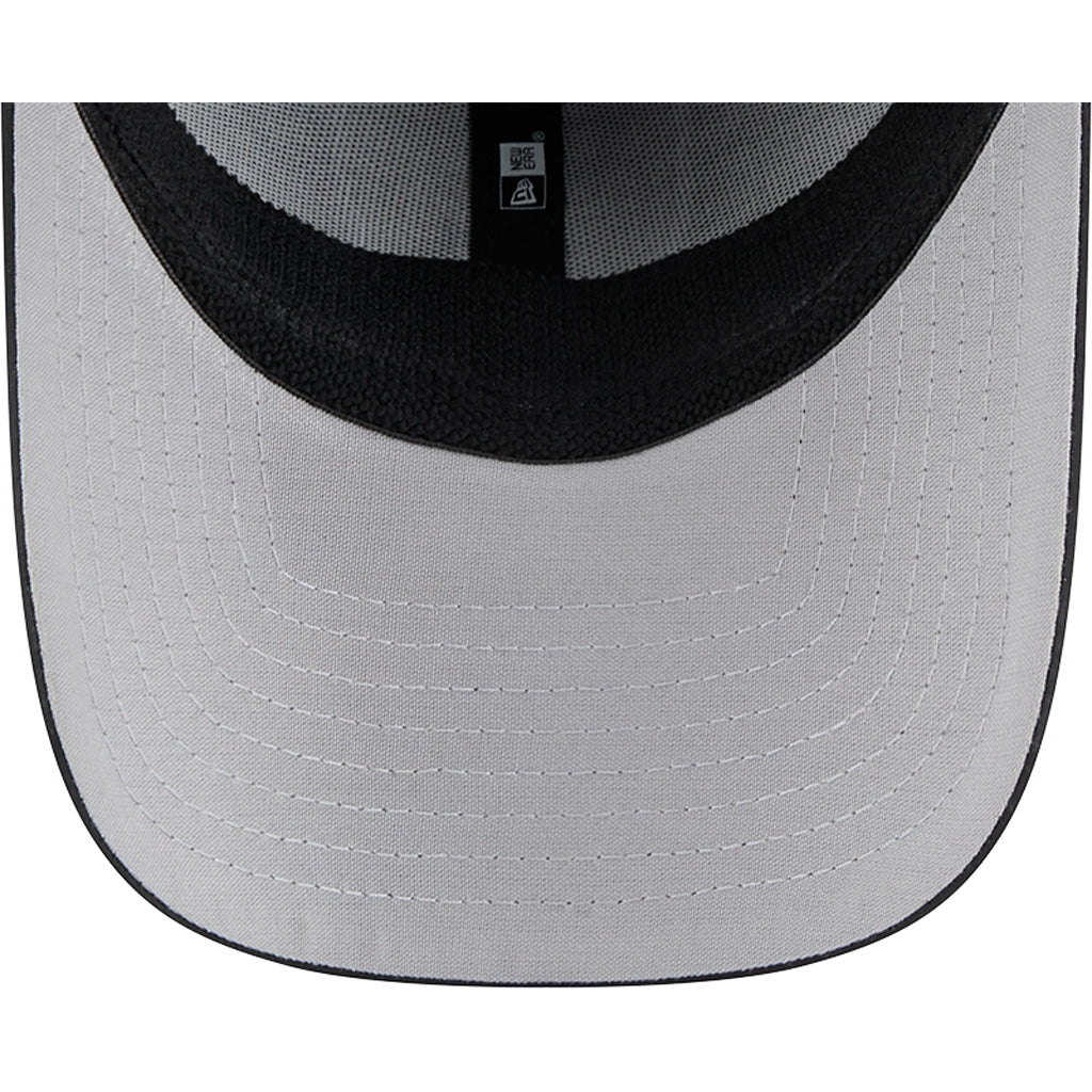 NFL Las Vegas Raiders New Era Mid Perf 39THIRTY Flex Fit Hat - Black