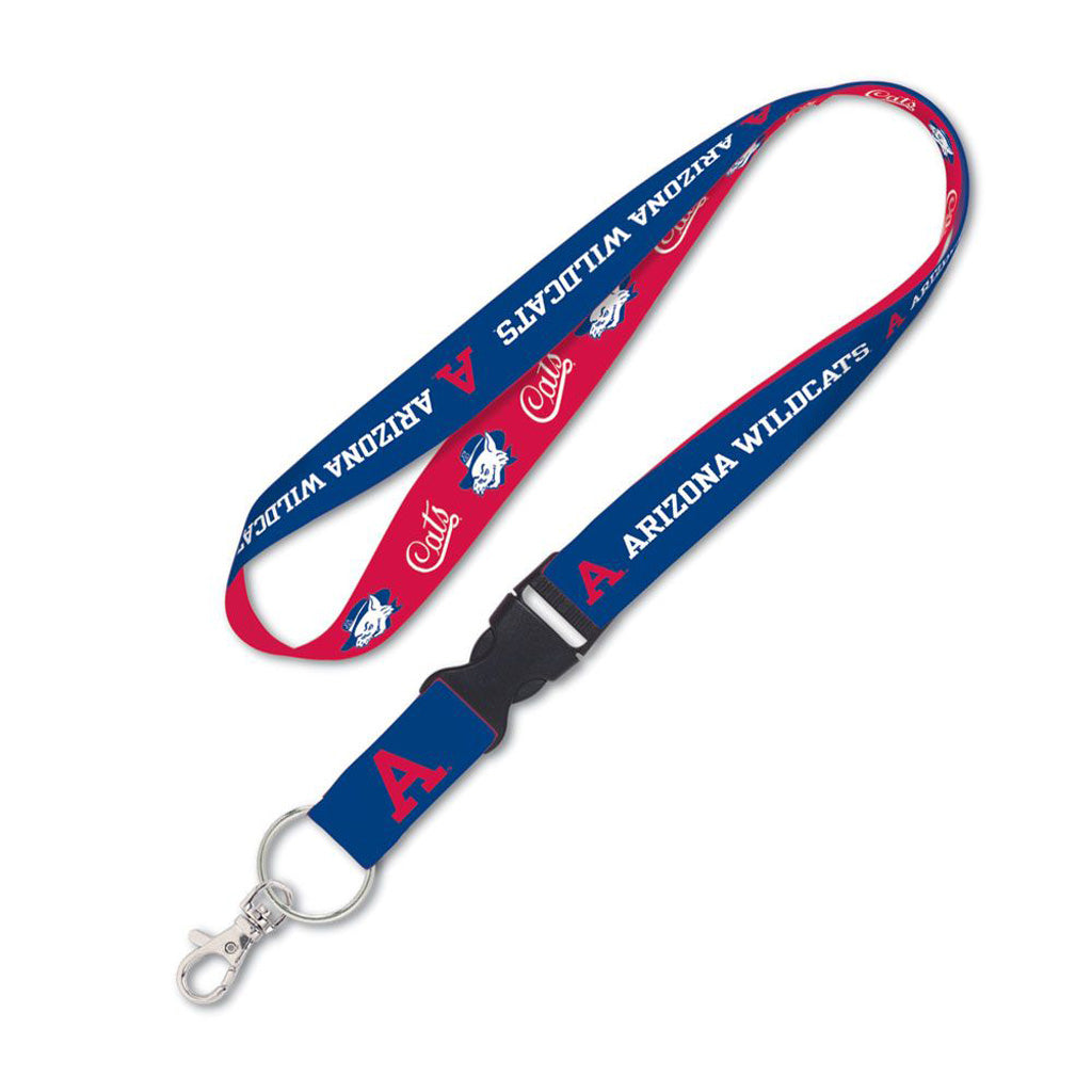 NCAA Arizona Wildcats WinCraft "A"/Cats Reverse Lanyard