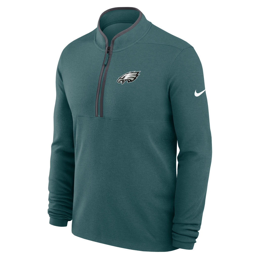 NFL Philadelphia Eagles Nike Victory Half-Zip Pullover Top - Green