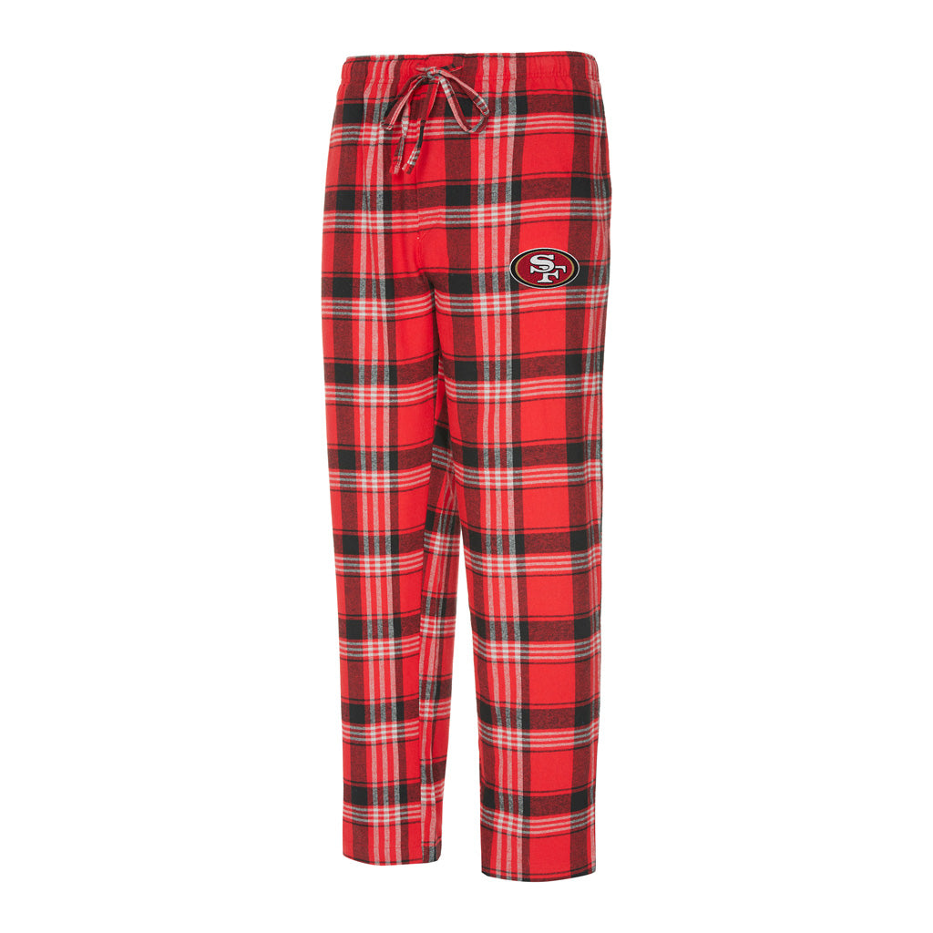NFL San Francisco 49ers College Concepts Region Plaid Sleep Pants