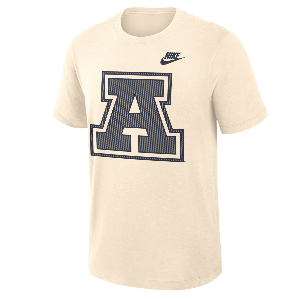 NCAA Arizona Wildcats Nike Legacy Large Logo Slub T-Shirt- Cream