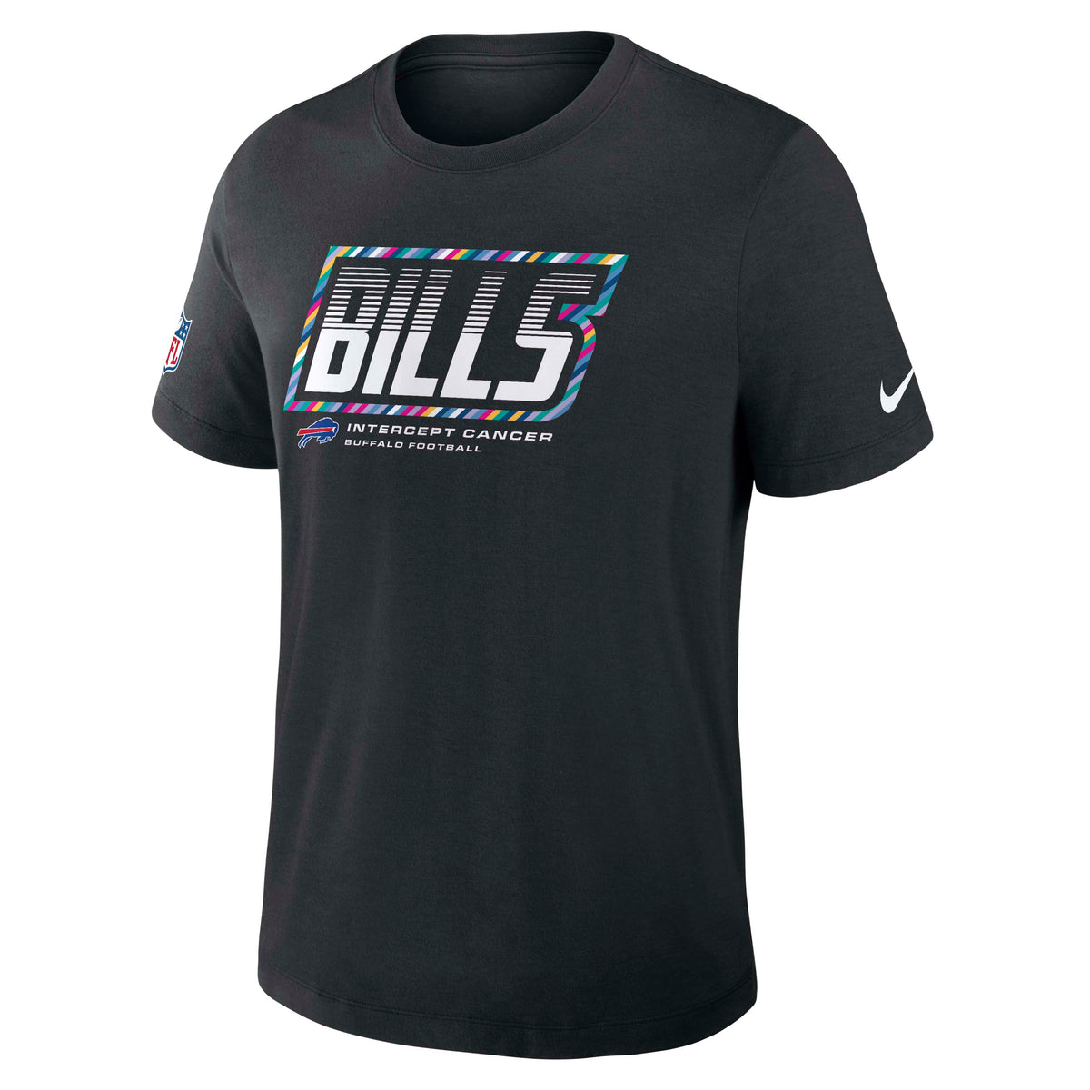 NFL Buffalo Bills Nike 2026 Crucial Catch Triblend T-Shirt- Black