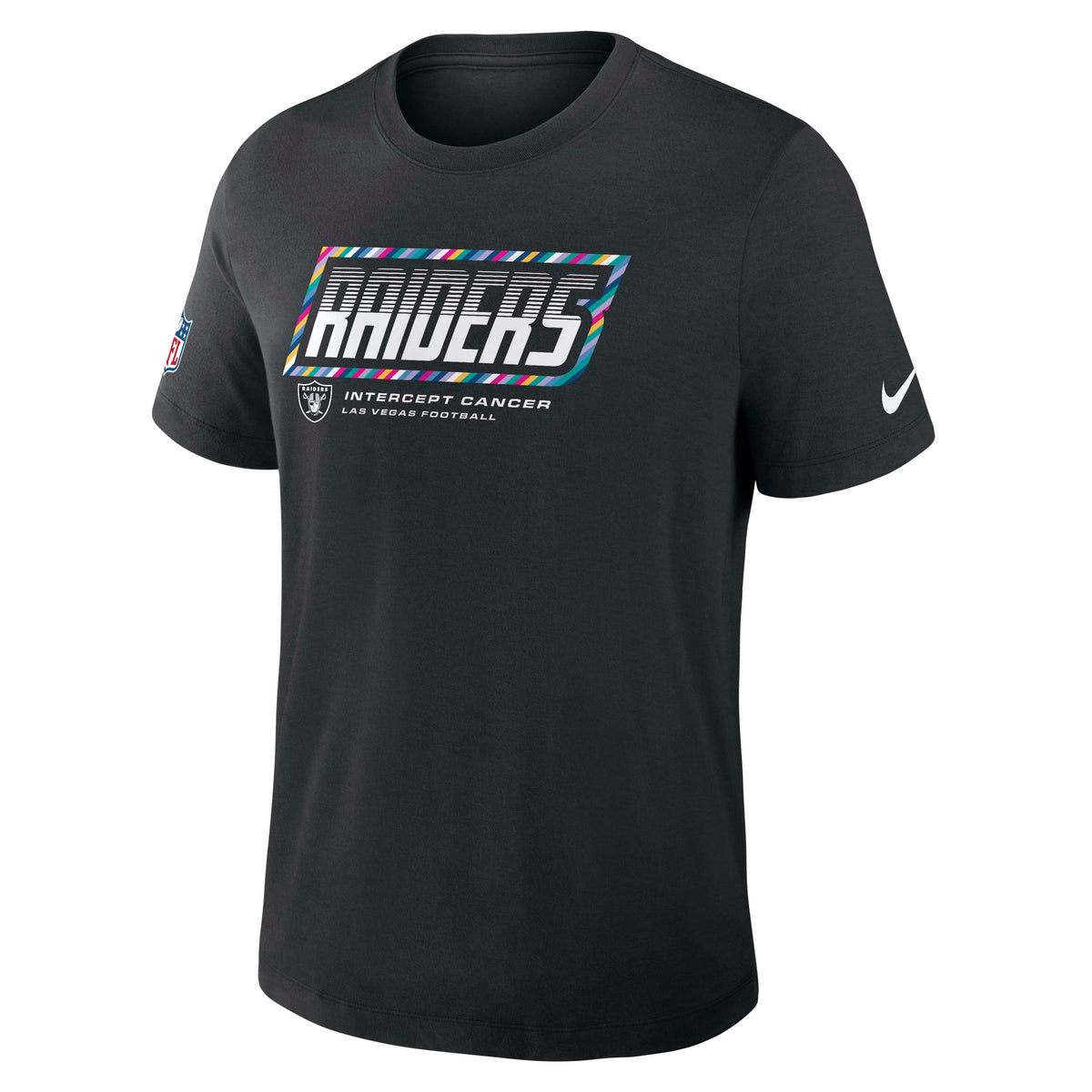 NFL Las Vegas Raiders Nike 2026 Crucial Catch Triblend T-Shirt- Black